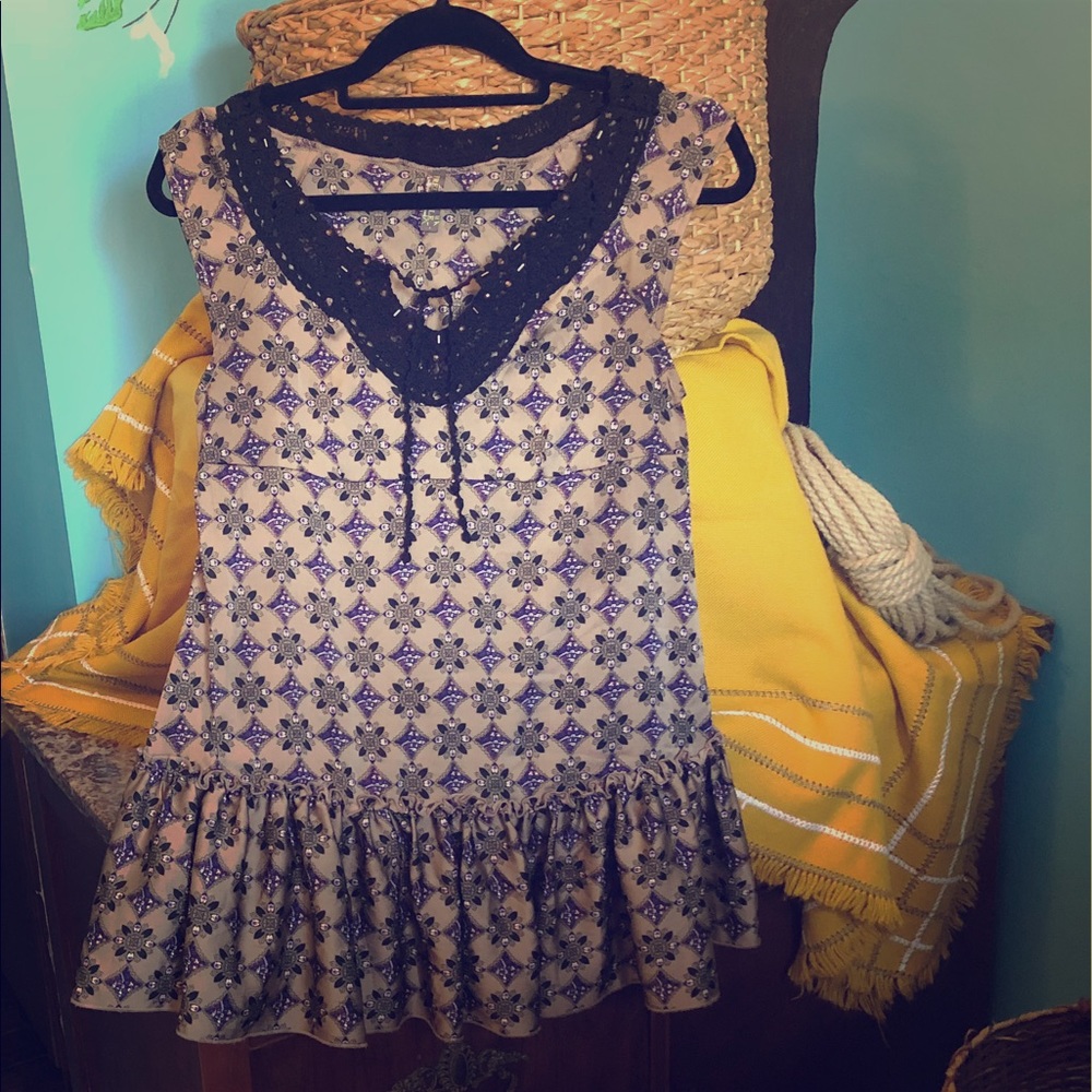 Free people sleeveless tunic